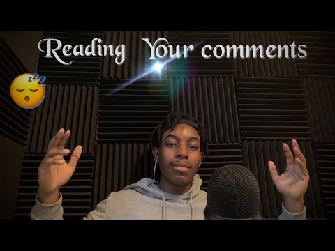 [ASMR] Reading 100 comments close up whispers