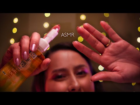 ASMR First Person Nigh Time Facial Spa 🌙 Dreamy Skincare, Relax and Sleep