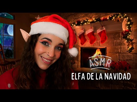 ASMR Te arreglo para Santa Claus 🎅🏼 ELFA DE LA NAVIDAD [RP Español]