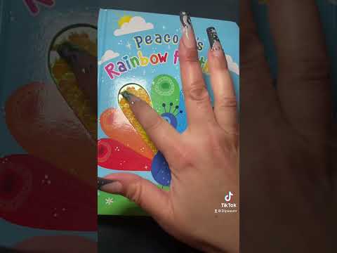 Sensory Book Triggers ASMR Tapping and Scratching with xl Nails #asmr #shorts #tapping