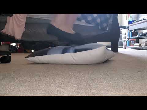 Stomping On Pillow With My Flats ASMR