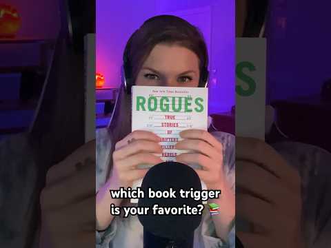 ASMR Choose Your Favorite Book Trigger 📚 #asmrvideo