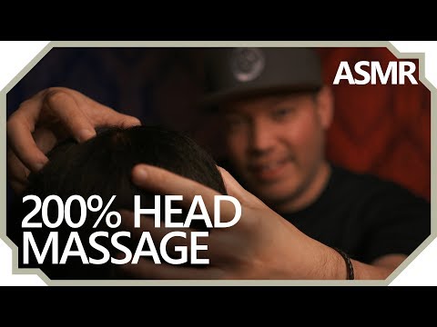 Best ASMR Head Massage Technique - 200% Scalp Tingles (No Talking, 4K60)