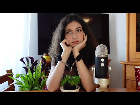 ASMR Prison Roleplay ( handcuffed, water sounds, asmr plants, whispering, jail life)