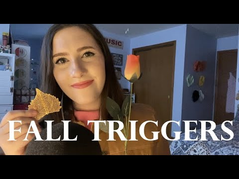 {ASMR} Orange Triggers for Fall