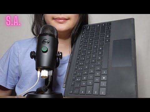 Asmr | Tapping & Playing with Keyboard Sounds (NO TALKING)