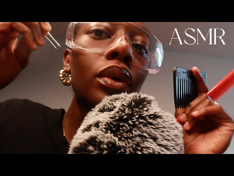 ASMR | BUG SEARCHING & PLUCKING * Cleaning Up My Mic