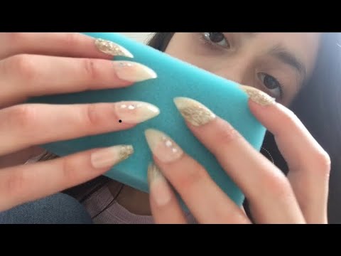 MORE Tapping with long nails| not much talking