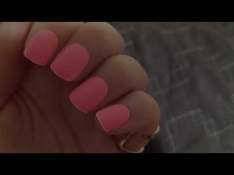 ASMR Focus on My Pink Nails Hurry Up Do it!  with Distractions + Fast Camera Tapping