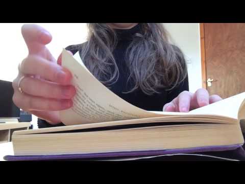 ASMR Slow Book Page Turning (No Talking) Intoxicating Sounds Sleep Help Relaxation