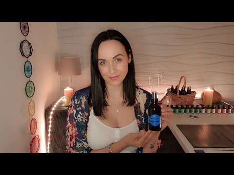 ASMR Reiki Healing Store Roleplay 💙 (Chakra Healing Sprays, Realistic, Soft Spoken)