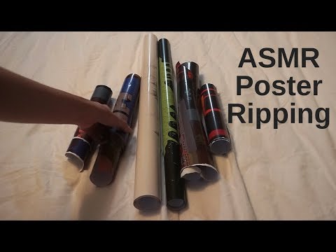 ASMR Ripping Paper Posters