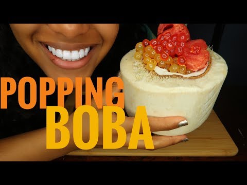 ASMR POPPING BOBA | Extreme Soft Eating Sounds + Soft Crunch Eating Sounds | No Talking (LOOPED)