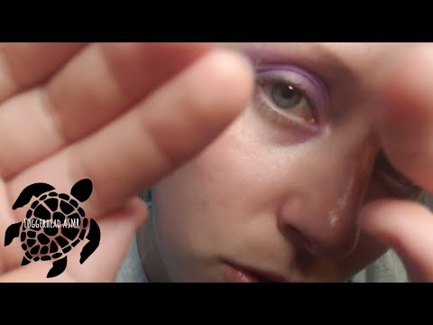 ASMR Personal Attention Face Touching and Shushing You To Sleep - Loggerhead ASMR