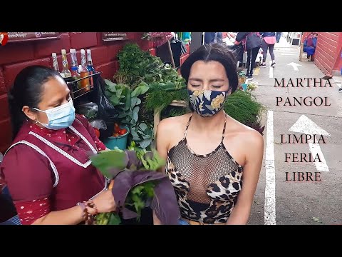 MARTHA PANGOL, MARKET LIMPIA (Feria Libre Cuenca), SPIRITUAL CLEANSING, MASSAGE, ASMR, Market noise