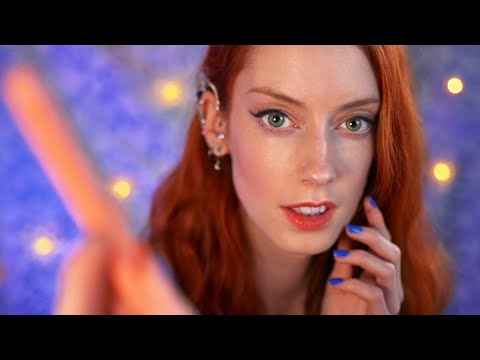 ASMR Counting & Connecting your Freckles | Personal Attention