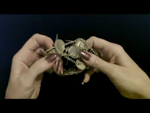 ASMR | Handling a Tinkly/Clinking Necklace (No Talking)
