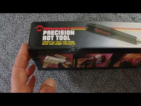 ASMR - Milwaukee Precision Hot Tool - Australian Accent -Chewing Gum & Discussing in a Quiet Whisper