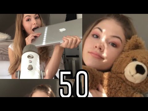 ASMR- 50 Trigger in 4 Minuten! (ASMR German/Deutsch)