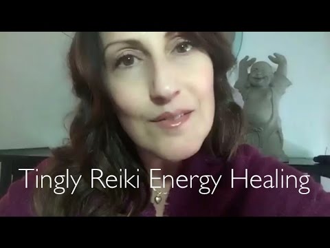 ASMR Tingly Reiki Energy Healing | Binaural Ear to Ear Whispers | Gentle Hand Movements