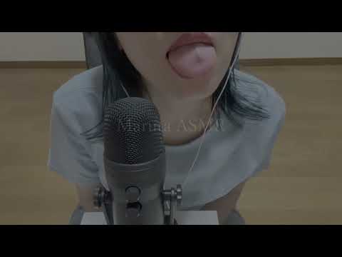 画面舐め／licking screen【asmr】