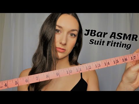 ASMR Suit Fitting 🤵  | measuring you | soft spoken