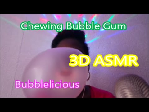 Bubble Gum ASMR Chew1ng Sounds