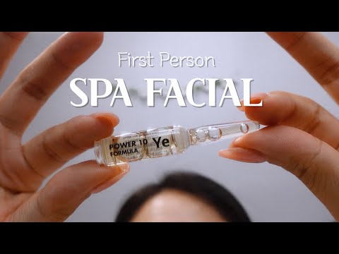 ASMR First Person Realistic SPA Facial🌙 Layered Sounds, Personal Attention (No talking)