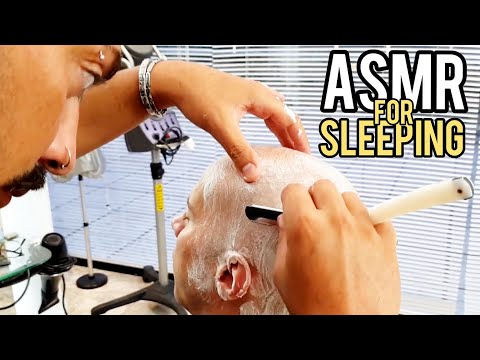 ASMR ITALIAN HEAD SHAVE AND MASSAGE | 2/3 | ASMR BARBER