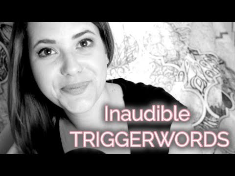 ASMR ♡ Inaudible Triggerwords In GERMAN ENGLISH AND FRENCH - whispered