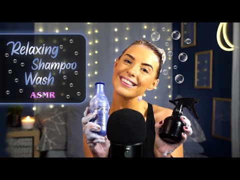 [ASMR] Bubbles, Shampoo, Scalp Massage and Hair Wash! 🧼