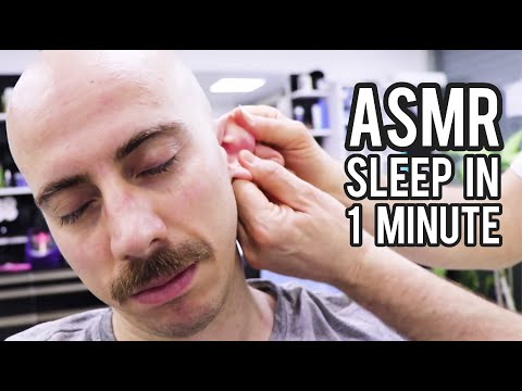 ASMR SLEEP IN 1 MINUTE... | ASMR BARBER