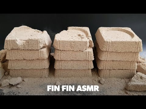 ASMR : Sand x Cement Crumbles + Playing and Sifting #153