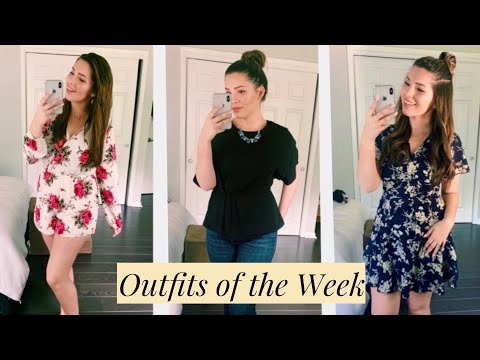 ASMR - Outfits Of The Week | Close Up Voice-Over