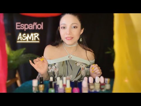ASMR Mexican Tianguis Nail polish Shop 💅 Roleplay ~ Softspoken & Paper sounds