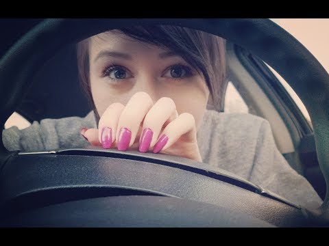 ASMR | Tapping And Scratching In A Car🚘 | No Talking