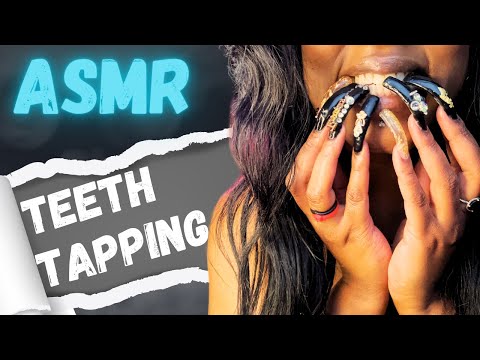 ASMR Teeth Tapping  and Scratching After Dentist Appointment