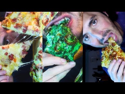 ASMR Eating Pizza For Two Hours No Talking 2! 먹방