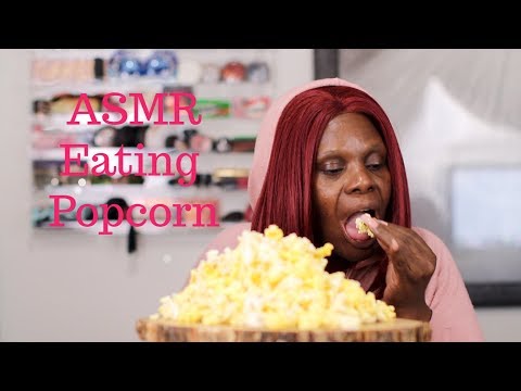 ASMR Eating Movie Time Popcorn
