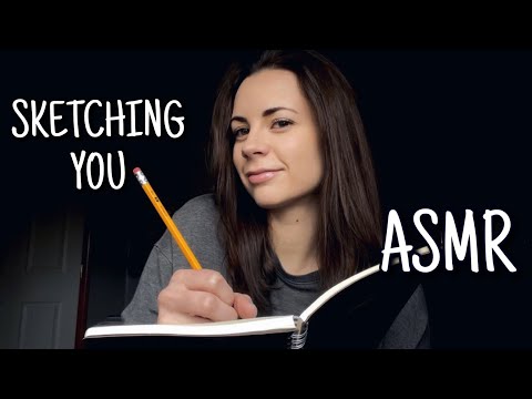 ASMR • Sketching Your Face (Relaxing Roleplay) ✏️