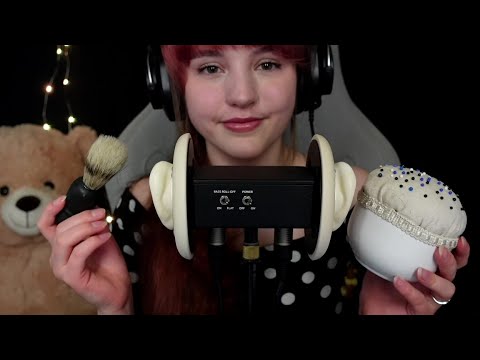 ASMR 💤 New triggers 💚 Needles, Dice and kitchen paper tube?