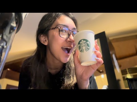 3 MINUTE FAST ASMR AT WORK Starbucks)