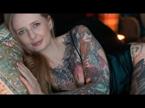 ASMR Best friend sister takes you to her bed -  roleplay
