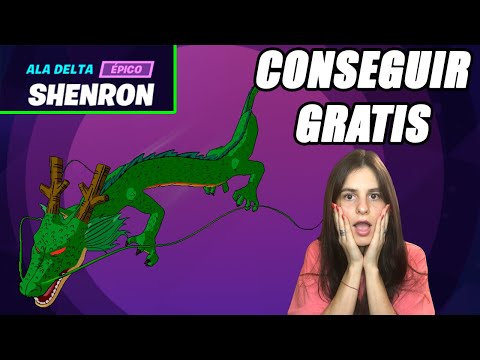 ASMR FORTNITE - COMO CONSEGUIR EL DRAGÓN SHENRON 🐲 GRATIS (ALA DELTA) | GAMEPLAY EN ESPAÑOL