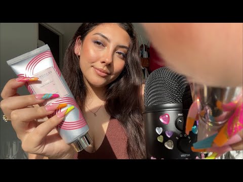 ASMR doing Laila ASMR’s top 5 fave triggers! 💓 ~makeup triggers, personal attention~ | Whispered