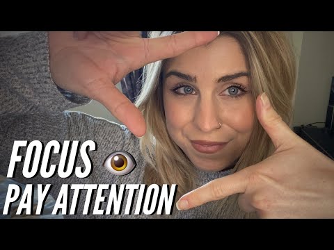 ASMR | PAY ATTENTION! ☝️: Focus on me, Focus on the Tapping!