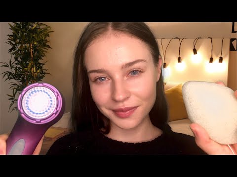 ASMR Friend Takes Care Of You😌 | Scalp Massage, Plucking, Skin Care & Reading You A Bedtime Story📖