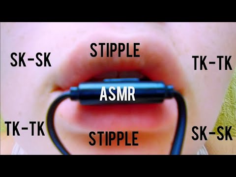 ASMR Tk-Tk, Sk-Sk + MOUTH SOUNDS| АСМР🎧