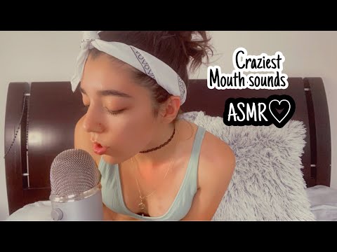 ASMR | CRAZIEST MOUTH SOUNDS AT 100% HIGH SENSITIVITY🤤 Watch this to relax!💓