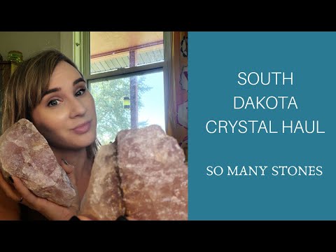 CRYSTAL HAUL Unpacking My South Dakota Crystal Haul